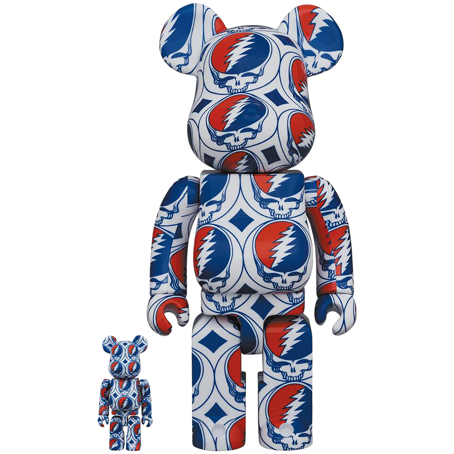 BE@RBRICK 感恩而死 100% 和 400%（偷走你的脸）