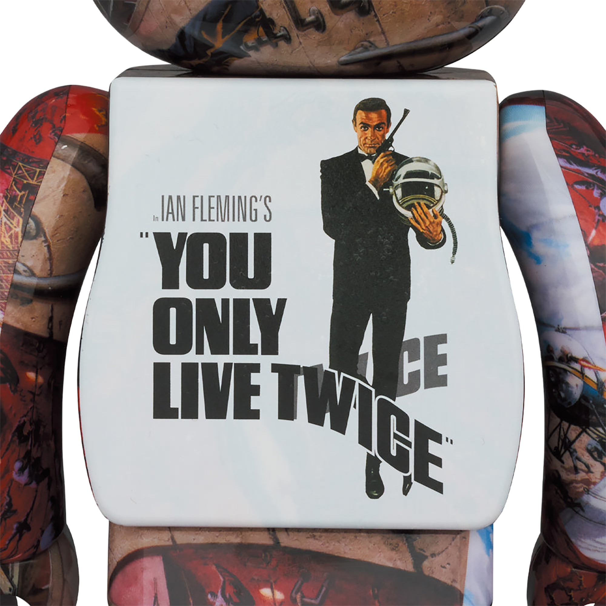 BE@RBRICK 007 "YOU ONLY LIVE TWICE" 100％ & 400％《2023年10月発売・発送予定 受注期間は4月10日まで》