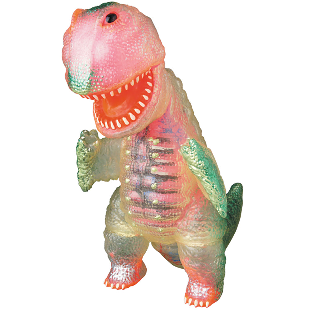 透明ゴガメジラー（ピンク蓄光の内蔵パーツ入り）_0