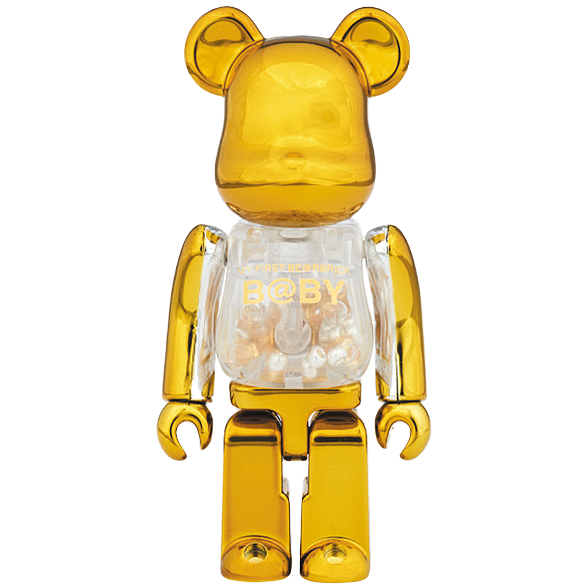 MY FIRST BE@RBRICK GOLD & SILVER Ver. / PINK & GOLD Ver. 100%