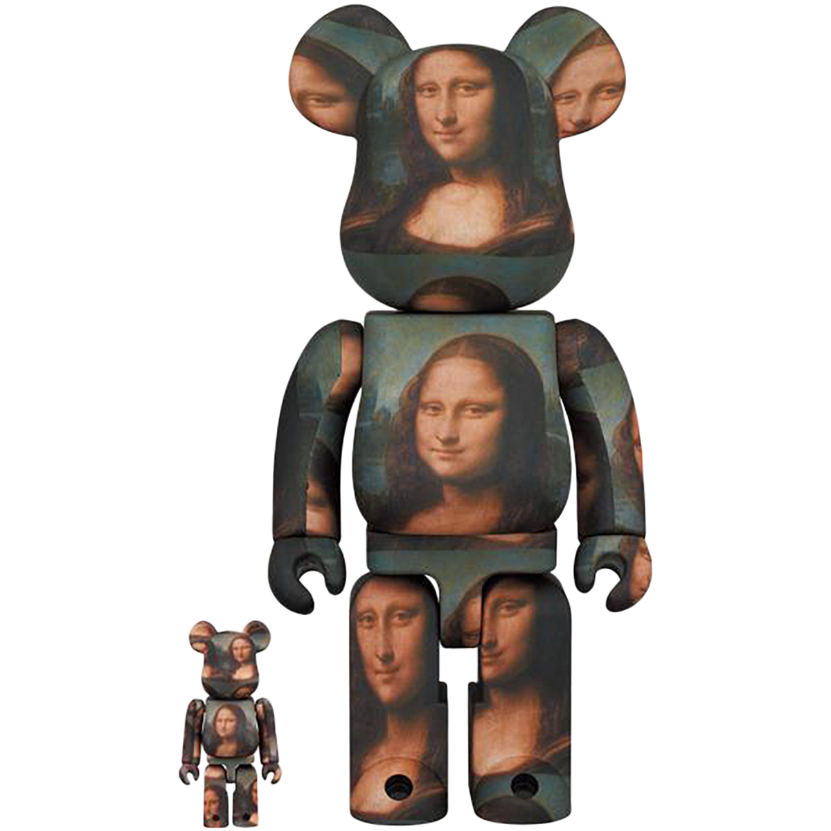 BE@RBRICK LEONARD DE VINCI Mona Lisa 100% & 400% | MEDICOM TOY BE@RBRICK LEONARD DE VINCI Mona Lisa 100% & 400% | MEDICOM TOY