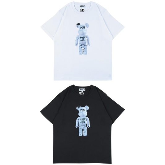 BE@RBRICK × NAS × APPLEBUM BE@RTEE