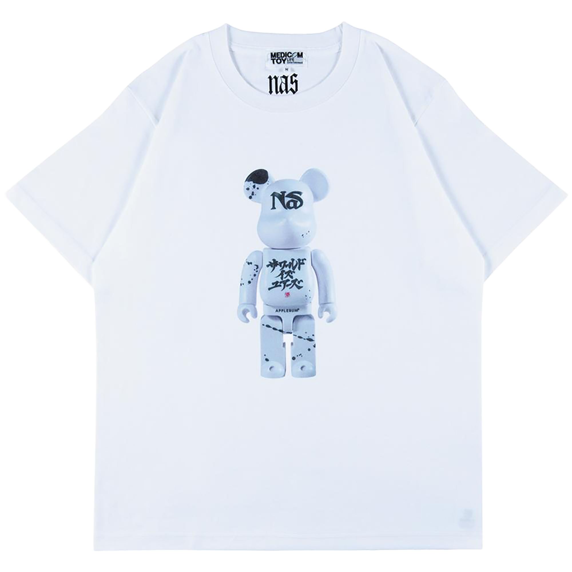 BE@RBRICK × NAS × APPLEBUM BE@RTEE