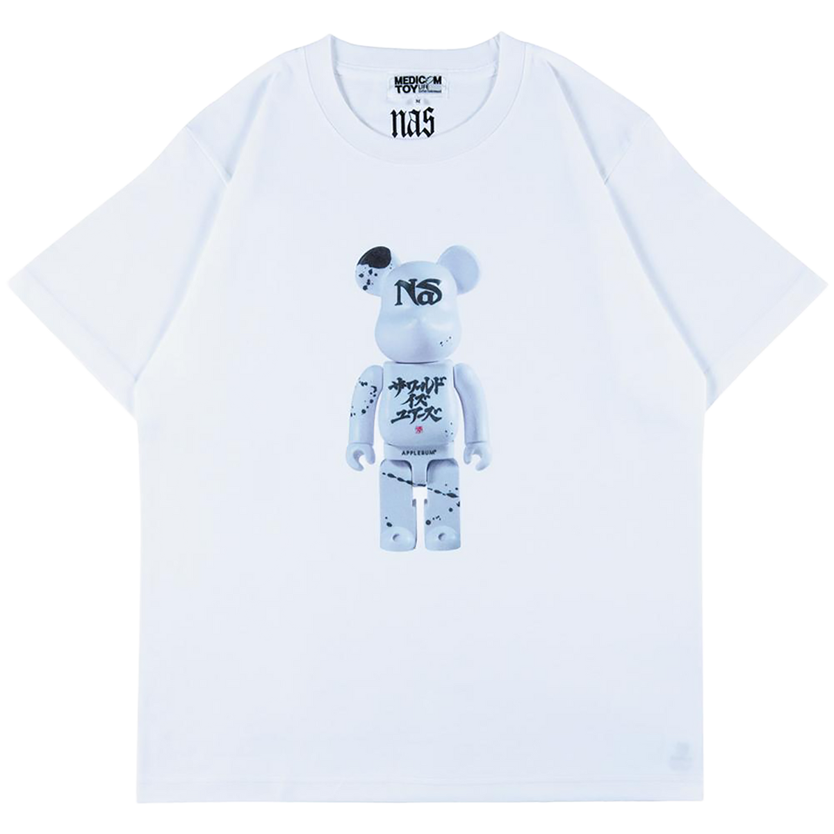 BE@RBRICK × NAS × APPLEBUM BE@RTEE