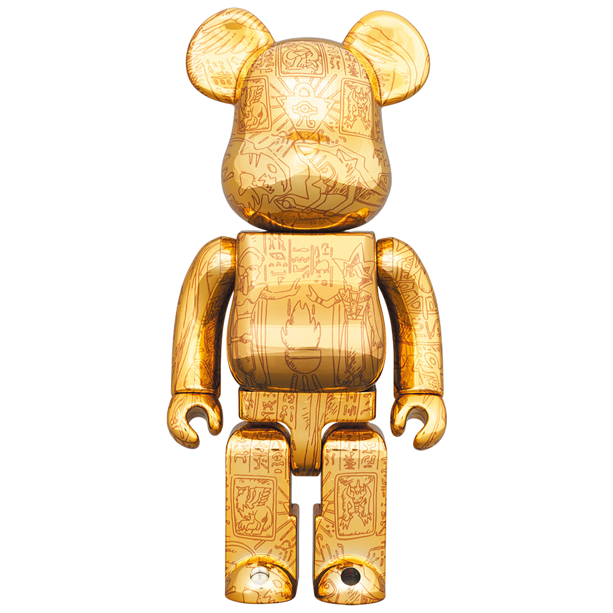 BE@RBRICK Yu-Gi-Oh Duel Monsters Millennium puzzle 400％