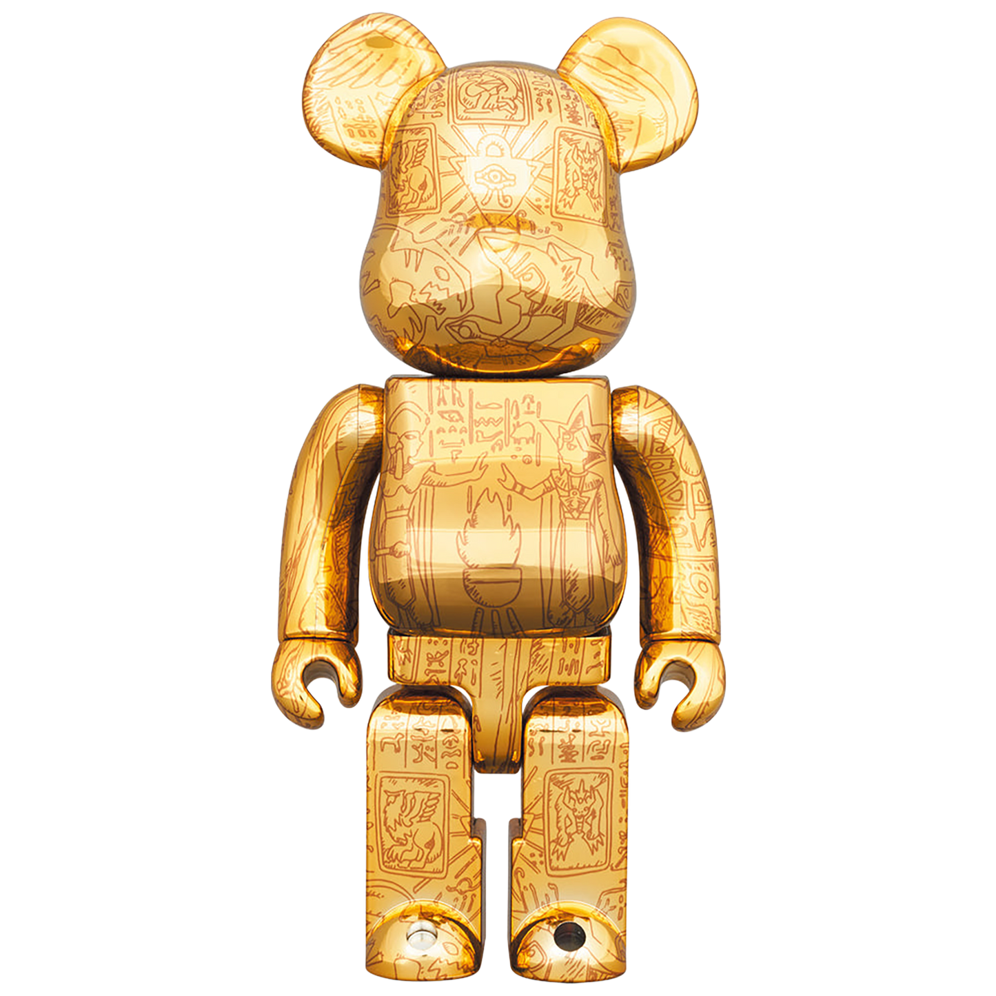 BE@RBRICK Yu-Gi-Oh Duel Monsters Millennium puzzle 400％