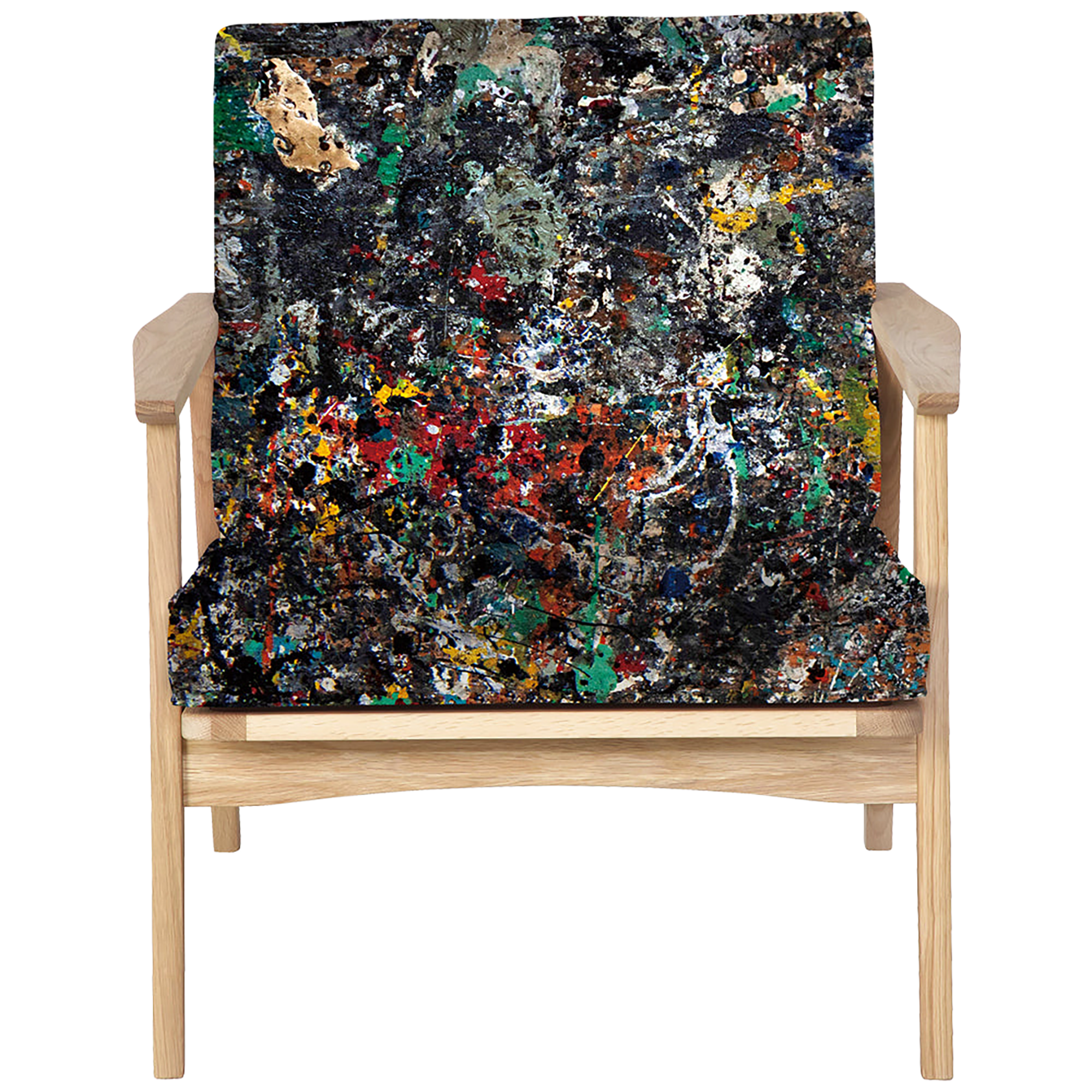 Jackson Pollock Studio 03 ARMCHAIR by KARIMOKU