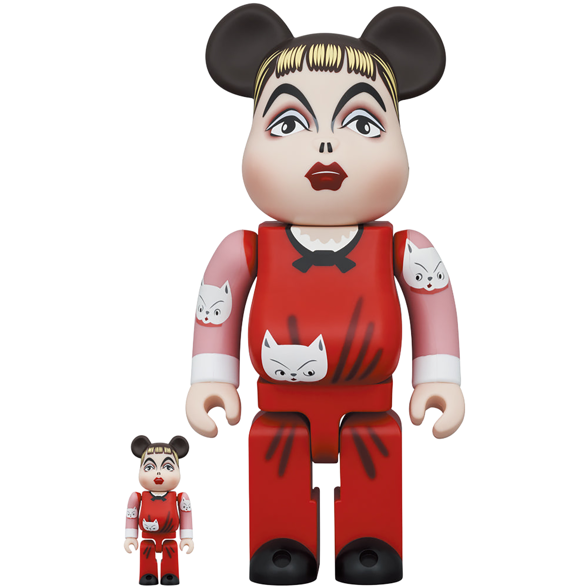 BE@RBRICK 金子國義 "猫が好き" 100％ & 400％《2024年1月発売・発送予定 受注期間は10月10日まで》