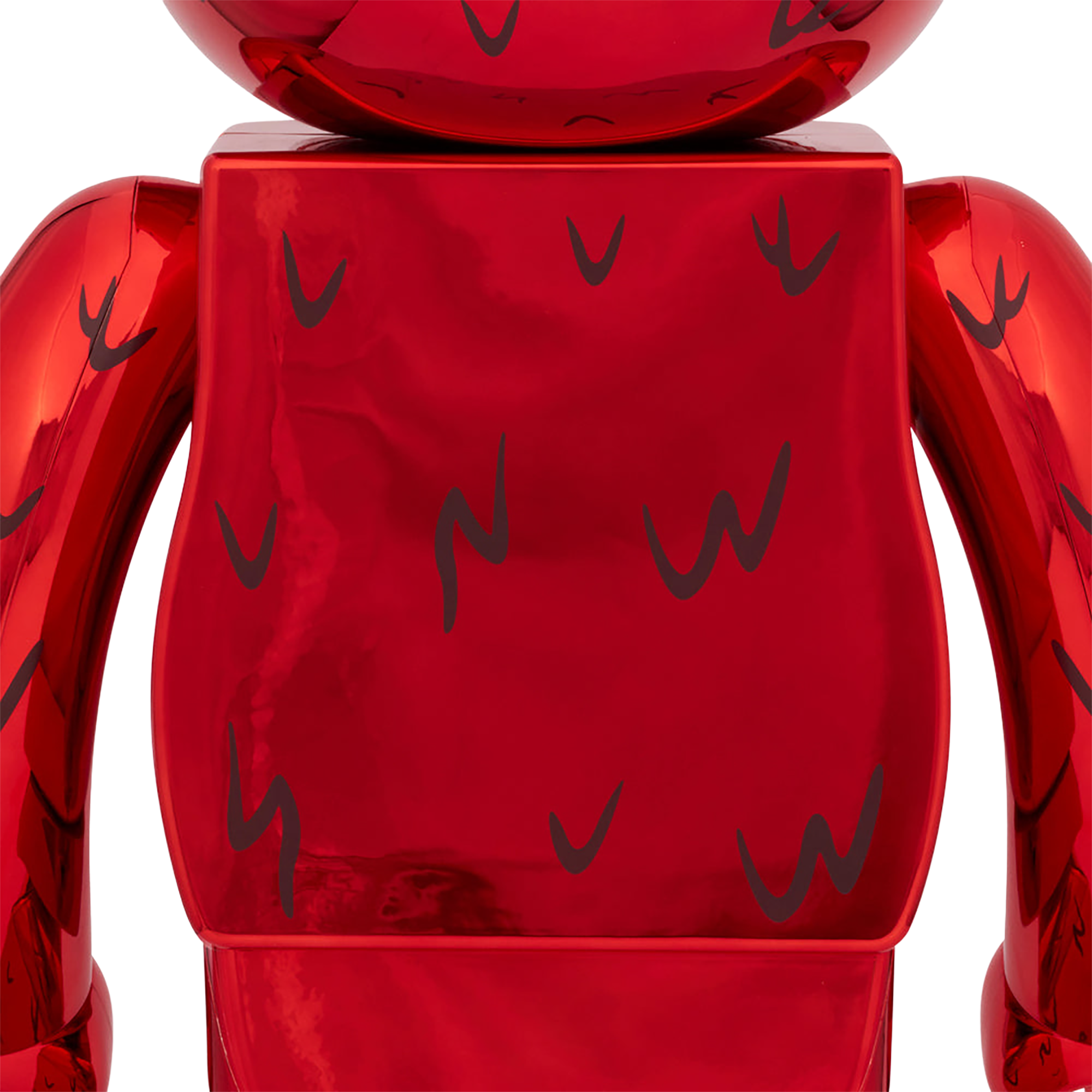 BE@RBRICK ELMO CHROME Ver. 1000％《Planned to be shipped in late October 2024 / Order period is until June 10》 