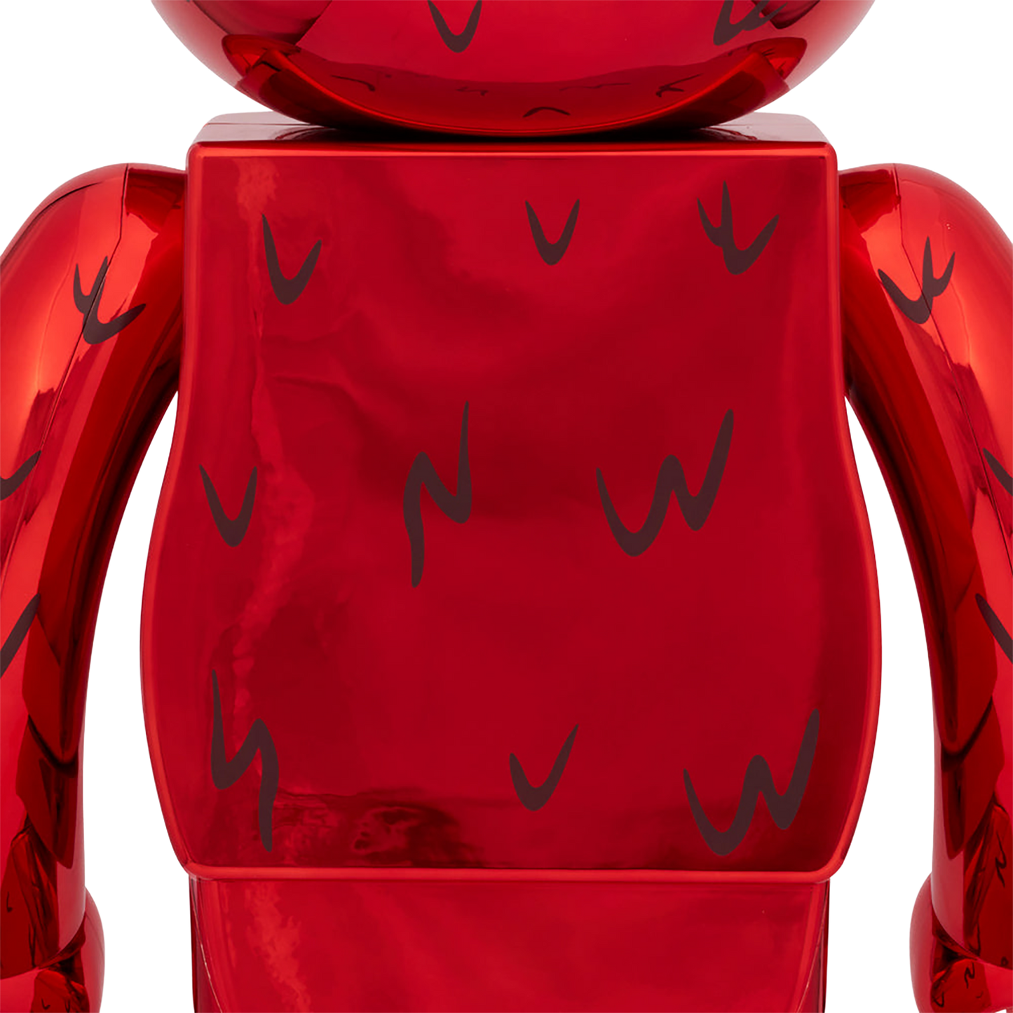 BE@RBRICK ELMO CHROME Ver. 1000％《Planned to be shipped in late October 2024 / Order period is until June 10》 