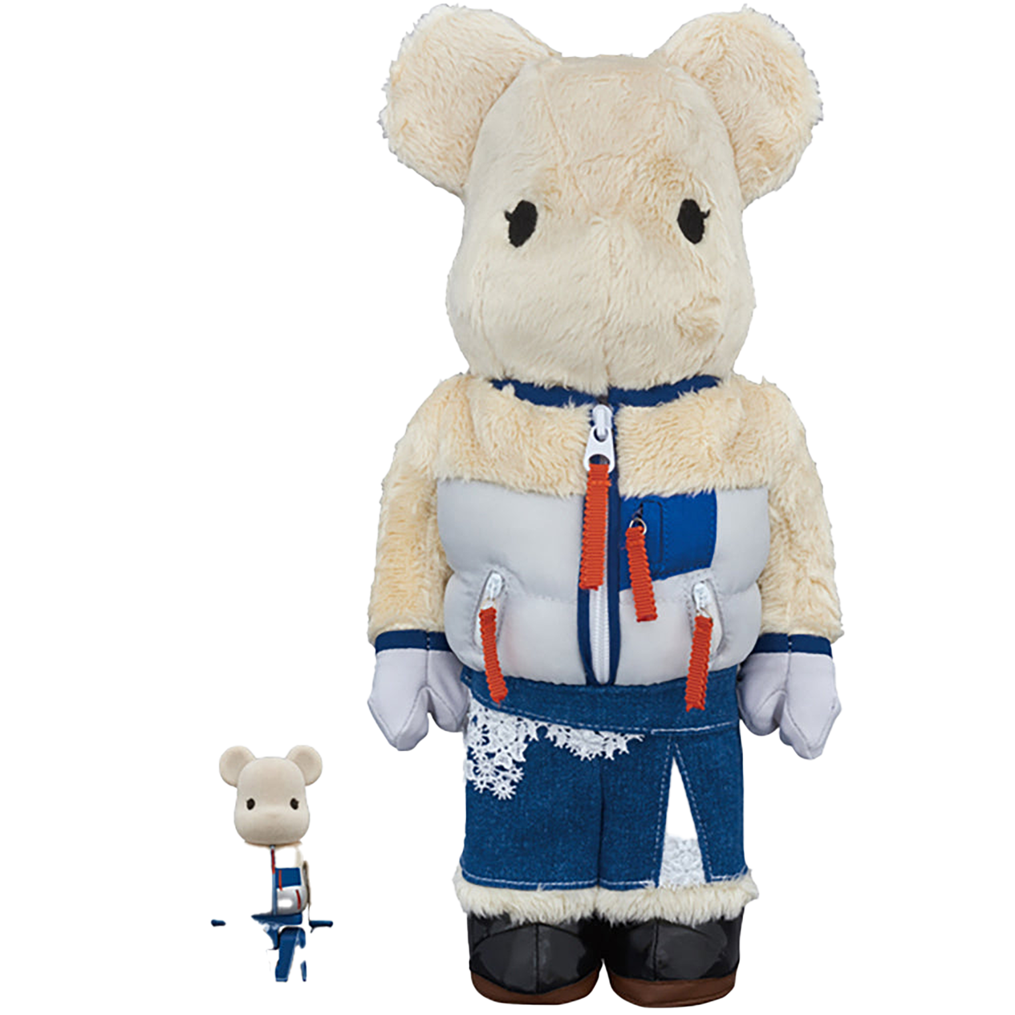 BE@RBRICK sacai 100％ & 400％