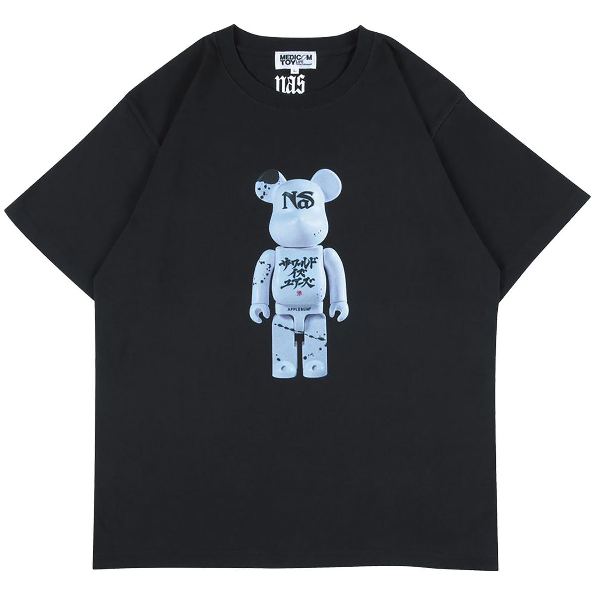 BE@RBRICK × NAS × APPLEBUM BE@RTEE