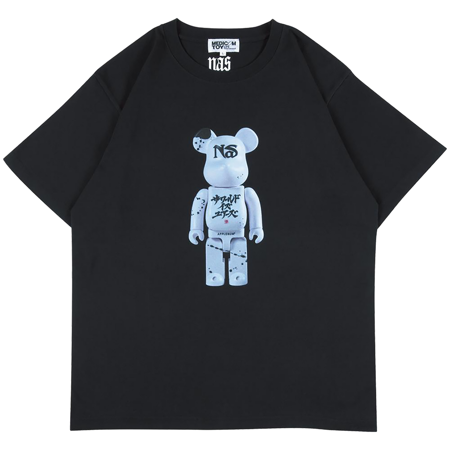 BE@RBRICK × NAS × APPLEBUM BE@RTEE