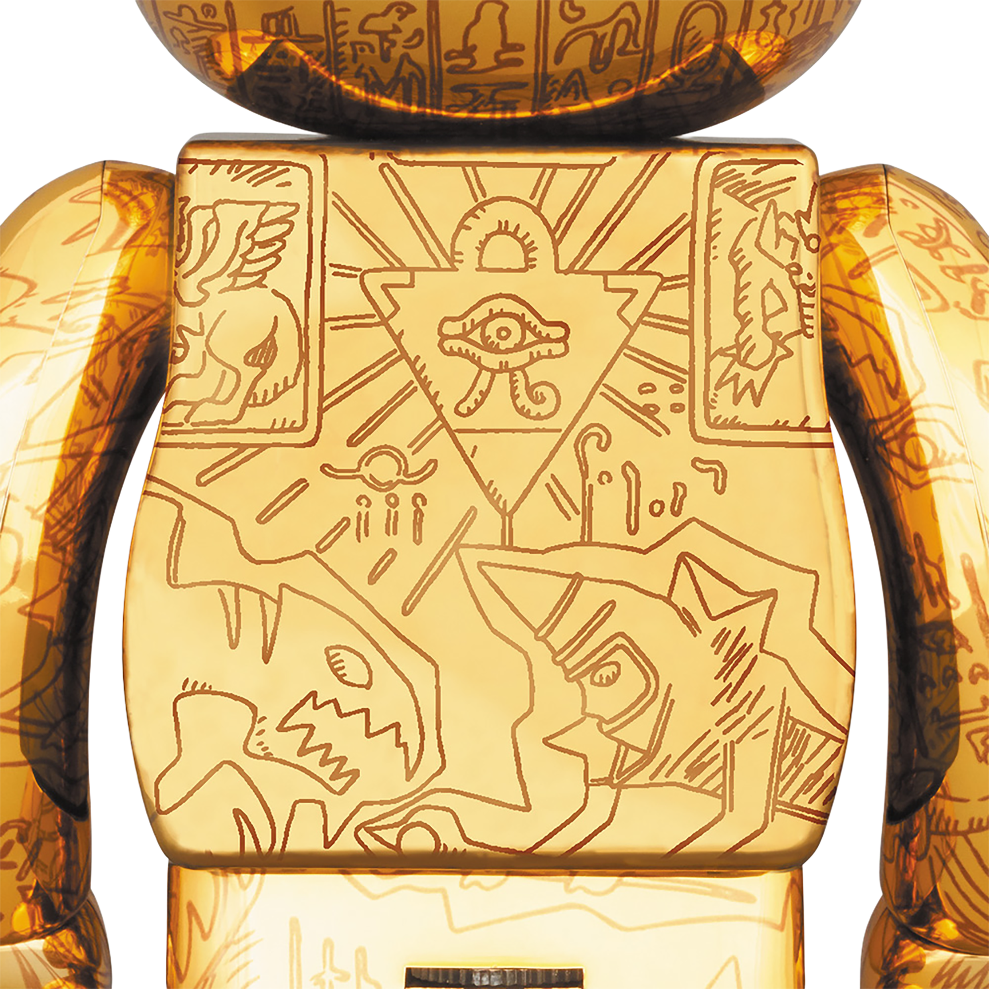 BE@RBRICK Yu-Gi-Oh Duel Monsters Millennium puzzle 400％