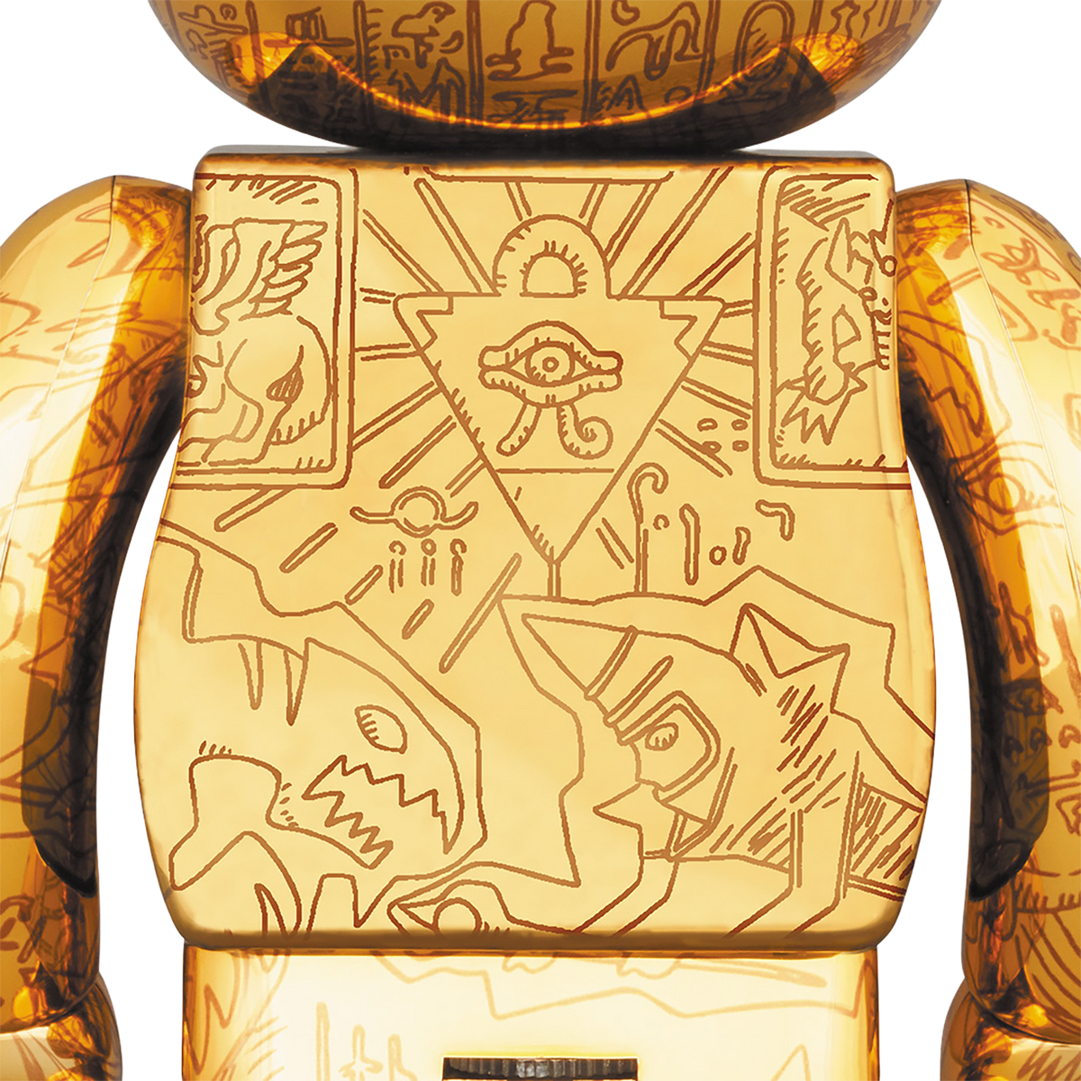 BE@RBRICK Yu-Gi-Oh Duel Monsters Millennium puzzle 400％