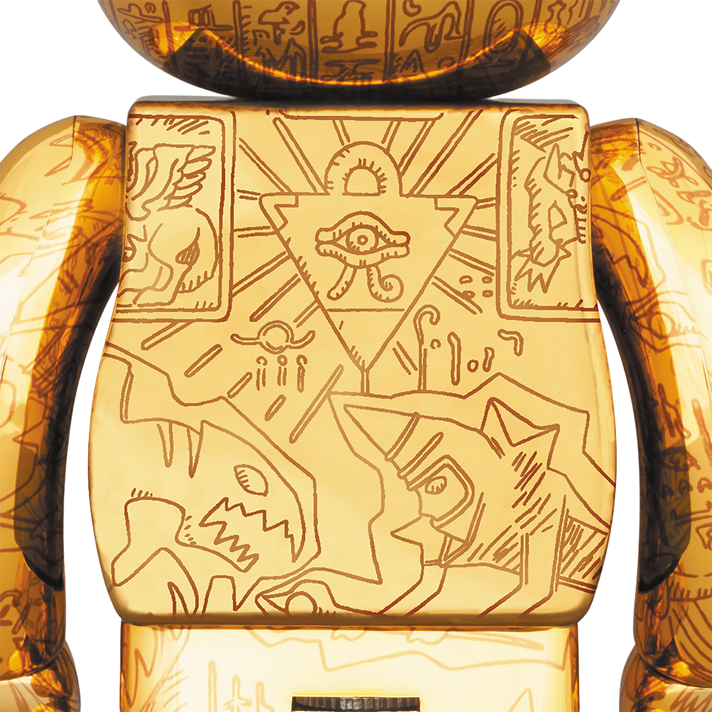 BE@RBRICK Yu-Gi-Oh Duel Monsters Millennium puzzle 400％