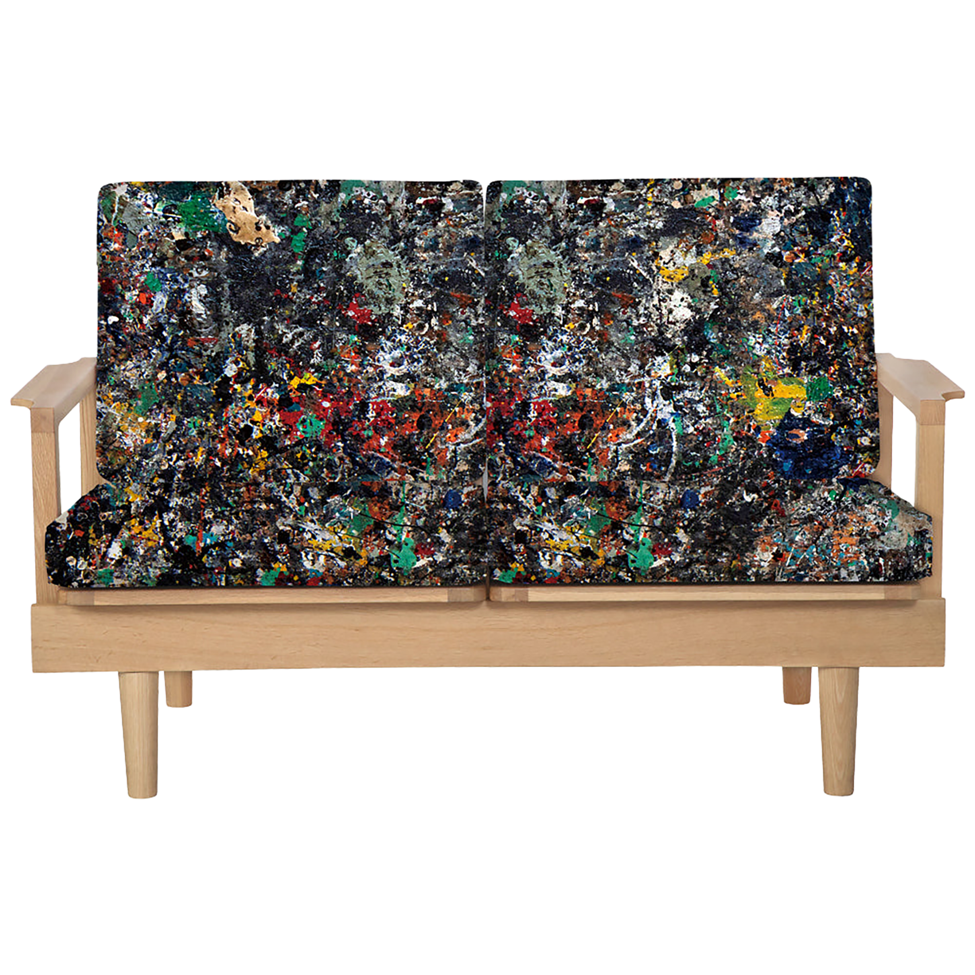 FUTARIGAKE "Jackson Pollock Studio 03" by KARIMOKU