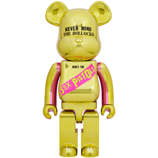 BE@RBRICK 性手枪“NEVER MIND THE BOLLOCKS”Chrome Ver. 1000%