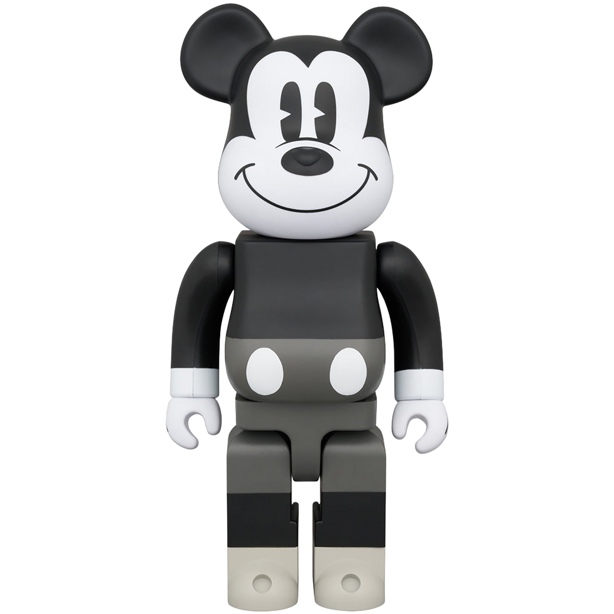 BE@RBRICK MICKEY MOUSE B&W Ver.（MICKEY MOUSE & FRIENDS） 1000％《Planned to be shipped in late October 2025 / Order period is until April 10》