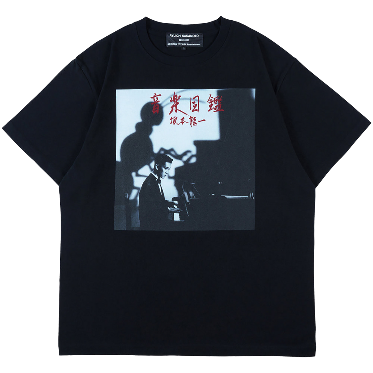 MLE Ryuichi Sakamoto "Music Encyclopedia" TEE《Planned to be shipped in late December 2025 / Order period is until September 27》
