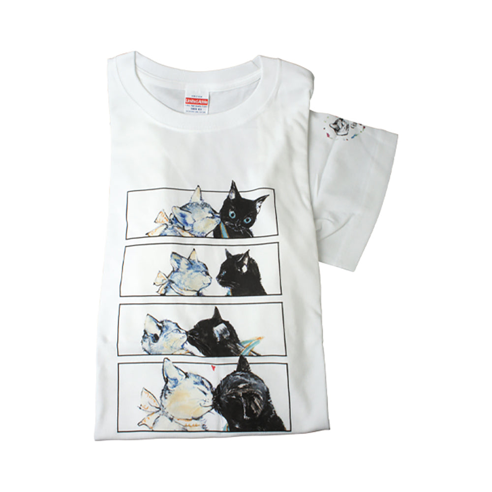 Gizelle HEART Tシャツ 愛を伝えることを恐れないで/王族会議_1