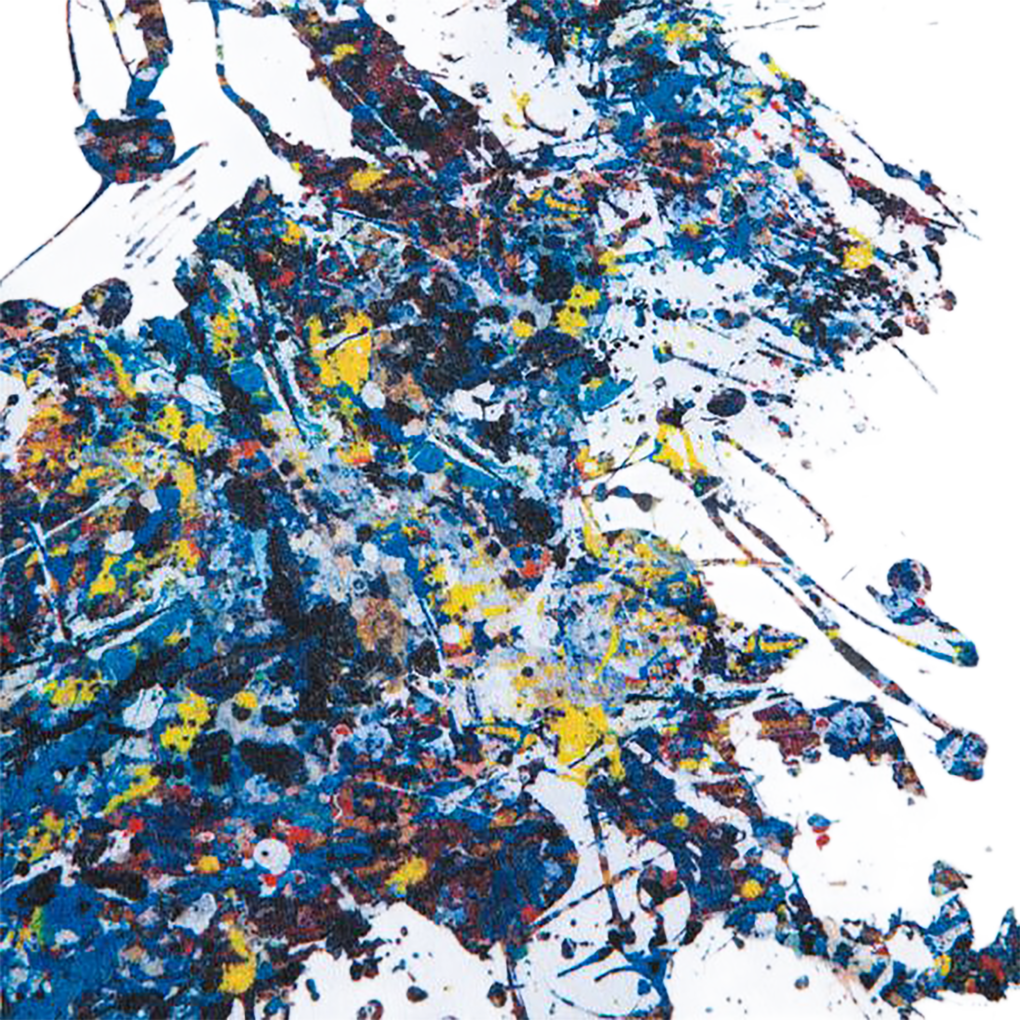 Jackson Pollock Studio(SPLASH) SERIES SIDE Splash TEE