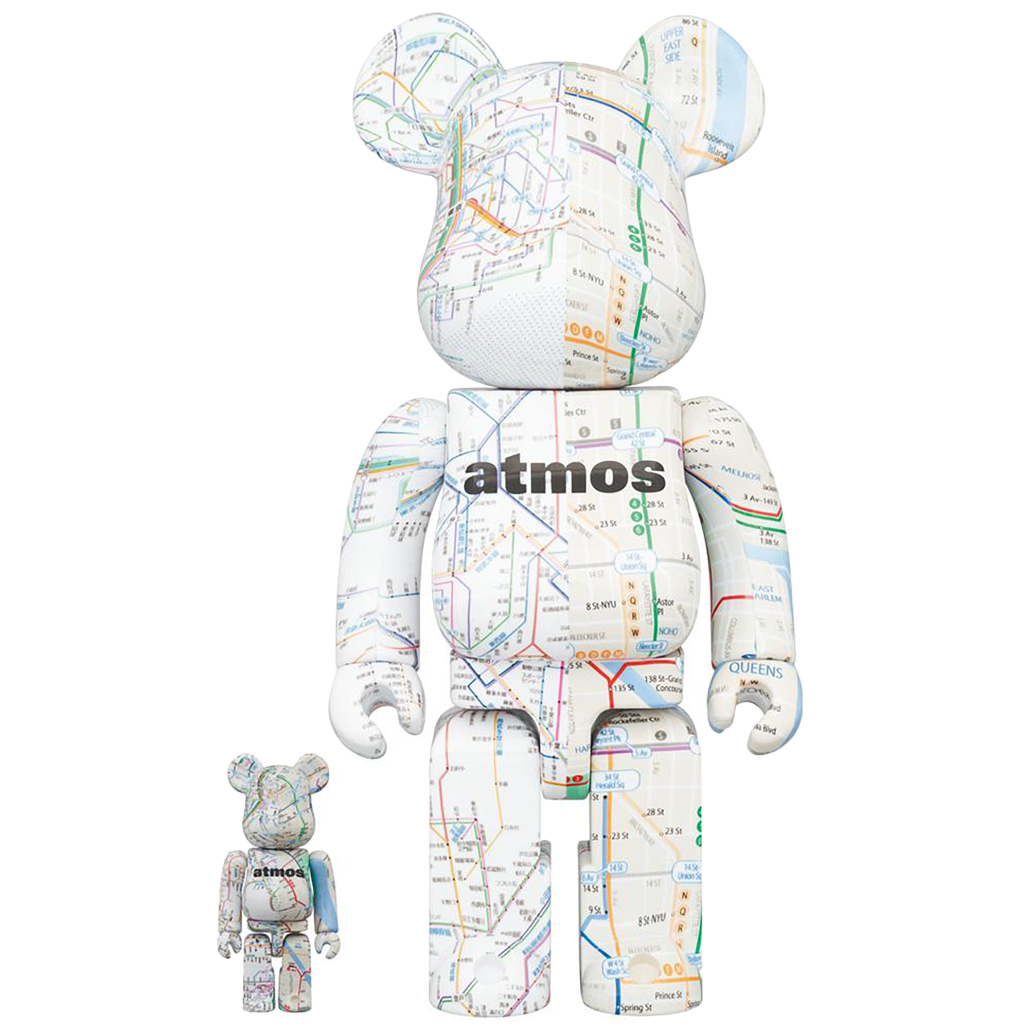 BE@RBRICK atmos SUBWAY 100％ & 400％