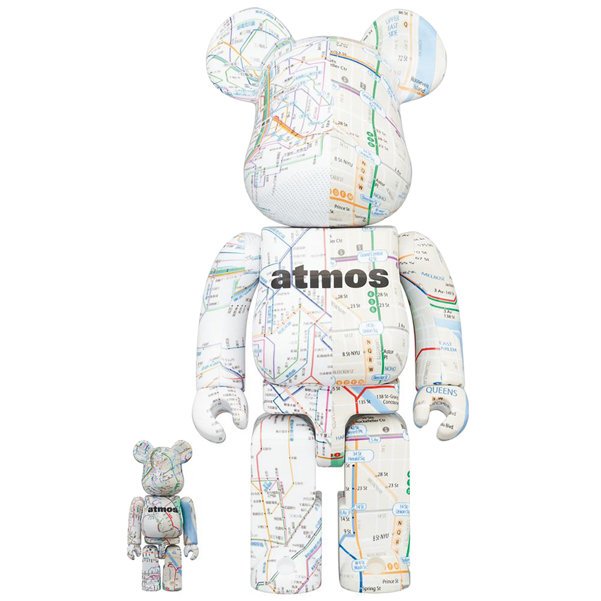 BE@RBRICK atmos SUBWAY 100％ & 400％