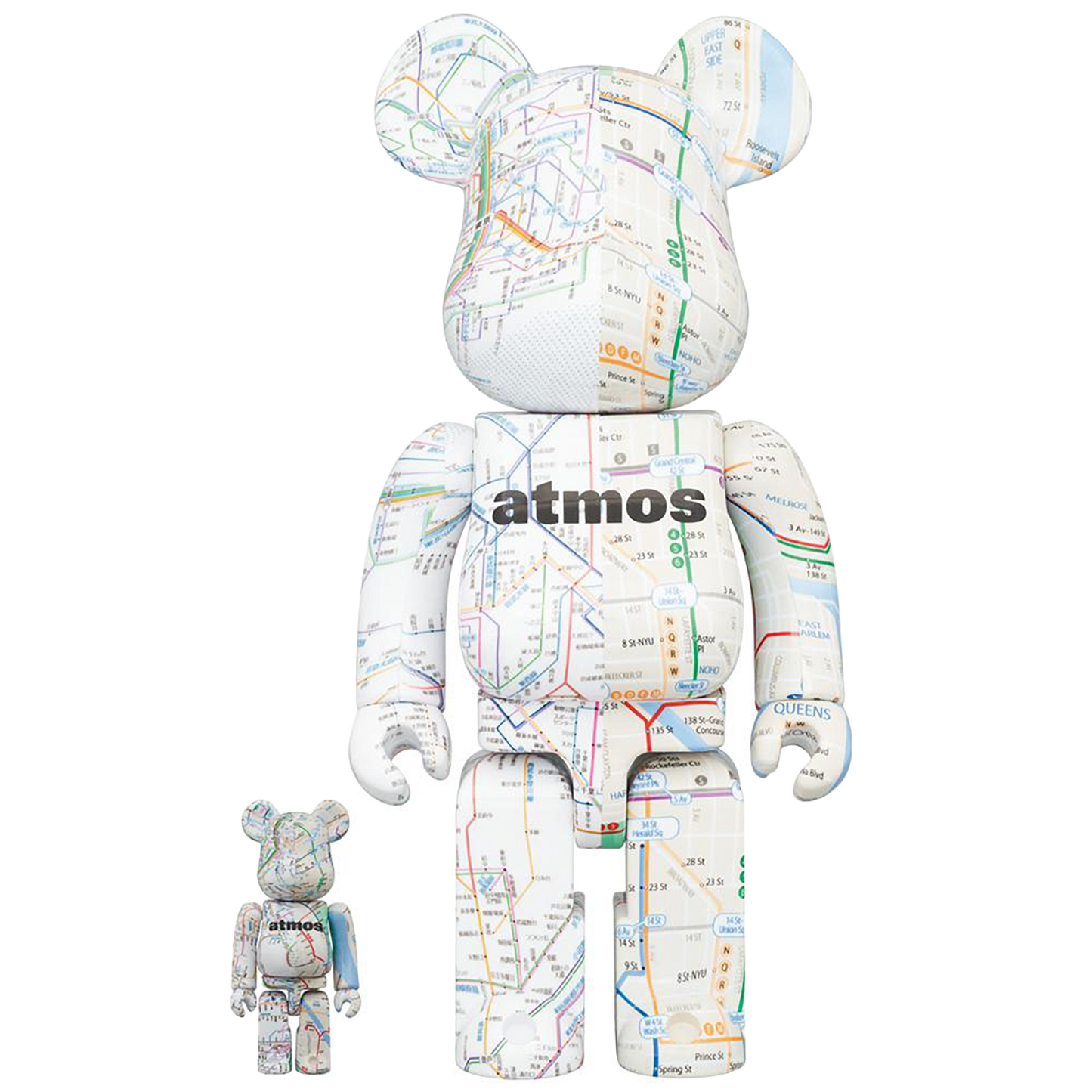BE@RBRICK atmos SUBWAY 100％ & 400％