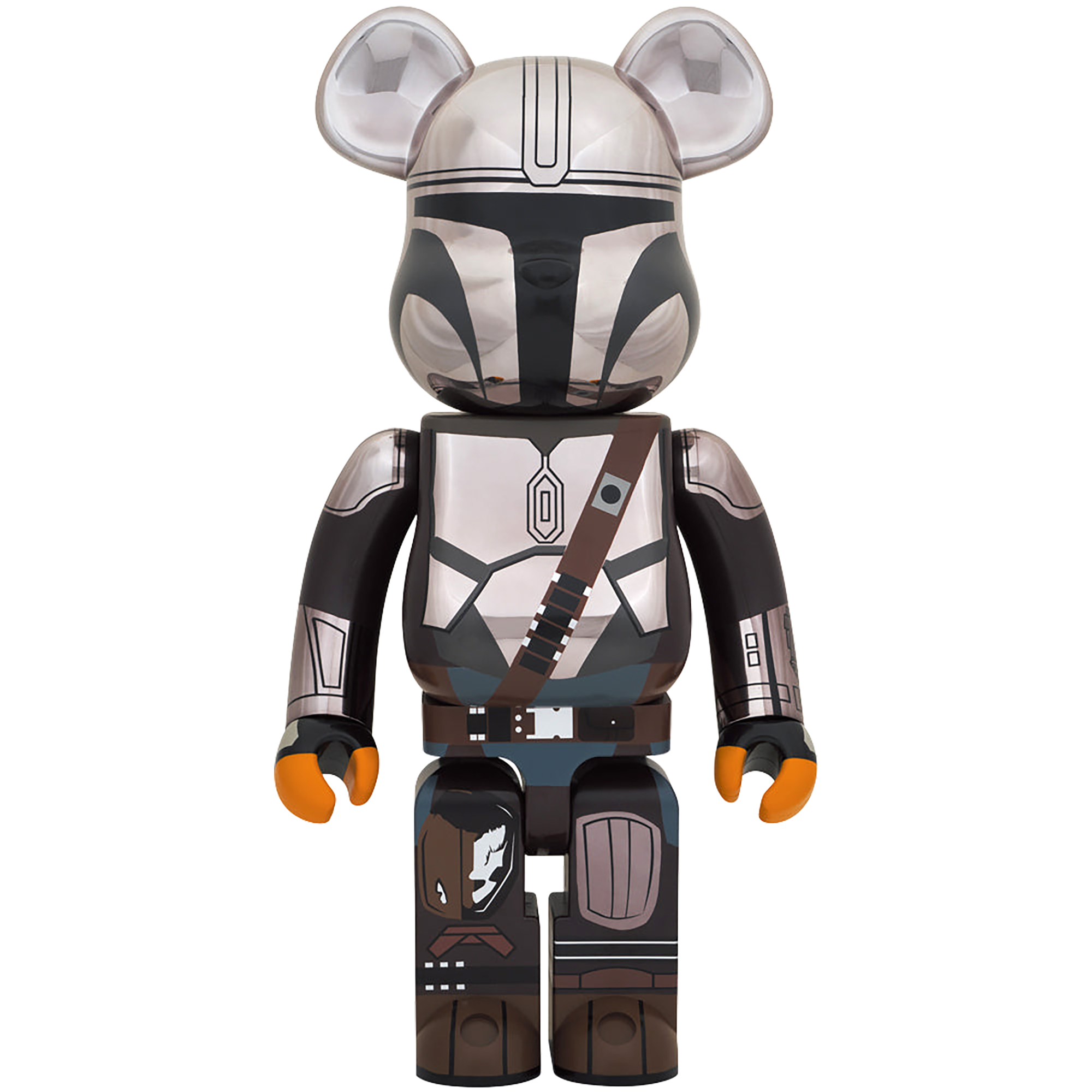 BE@RBRICK THE MANDALORIAN CHROME Ver. 1000％