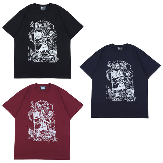 MLE × The Toxic Crusaders "FLAG" TEE《预定2026年4月发售，订购截止至2月23日》