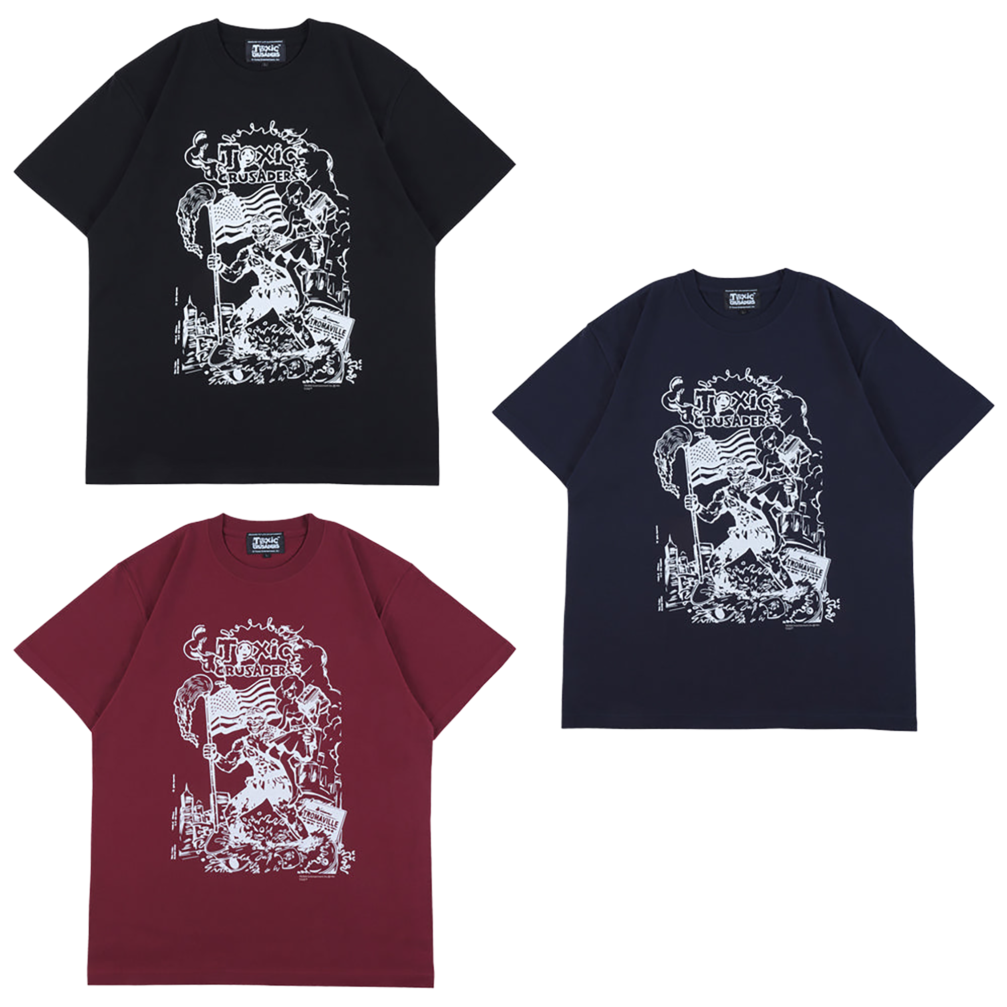MLE × The Toxic Crusaders "FLAG" TEE