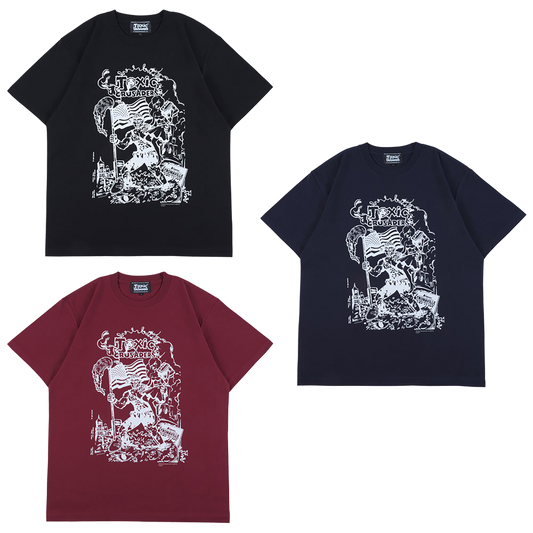 MLE × The Toxic Crusaders "FLAG" TEE