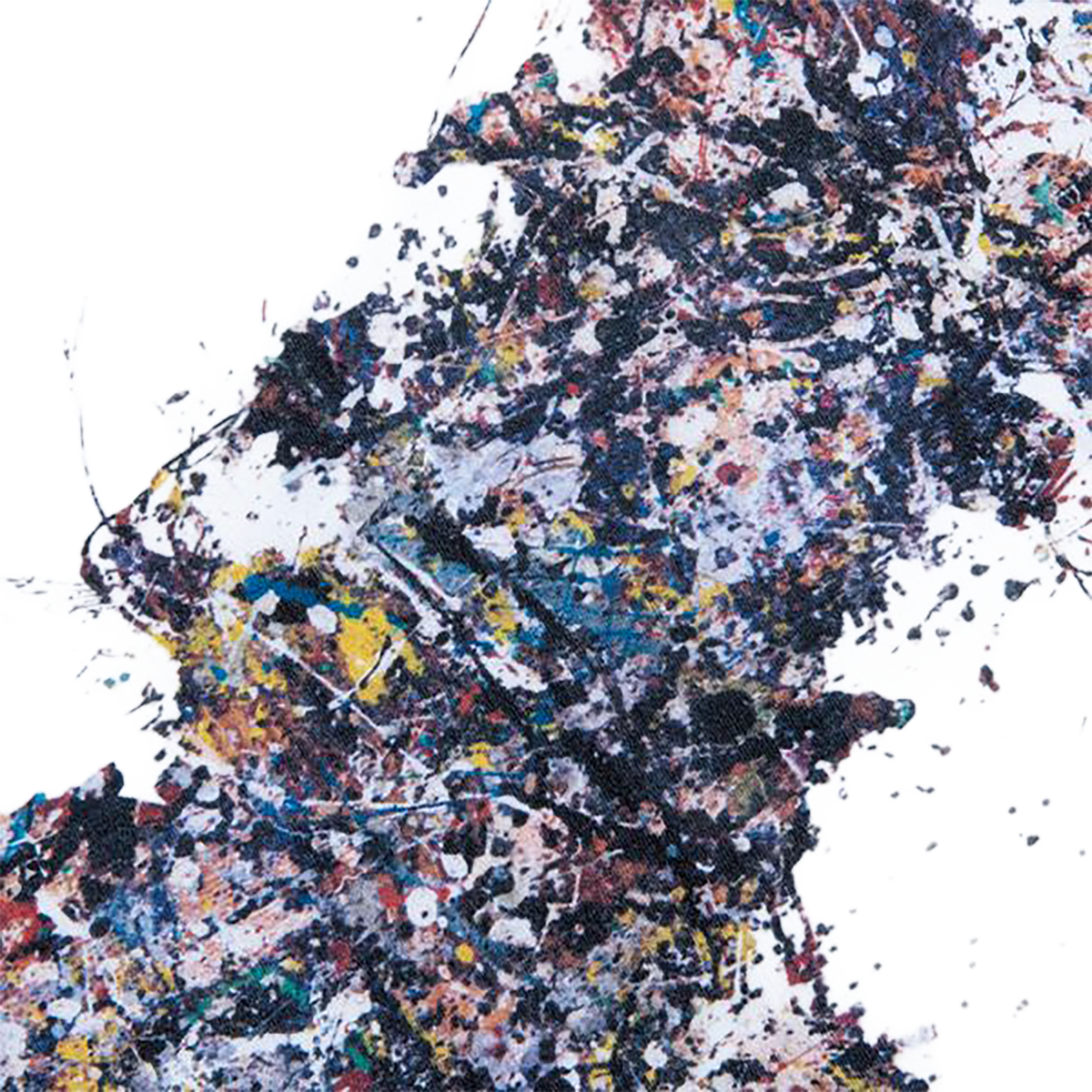 Jackson Pollock Studio(SPLASH) SERIES SIDE Splash TEE