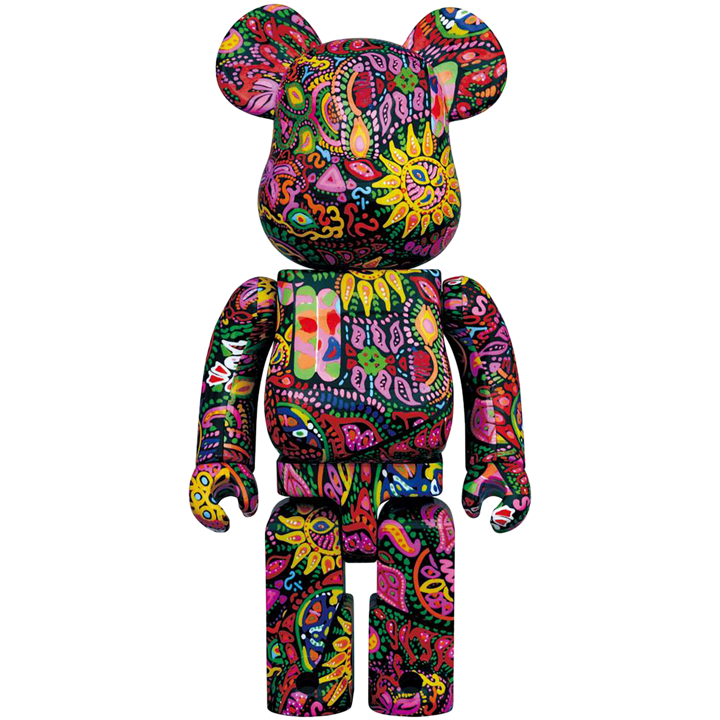 BE@RBRICK Psychedelic Paisley 1000％