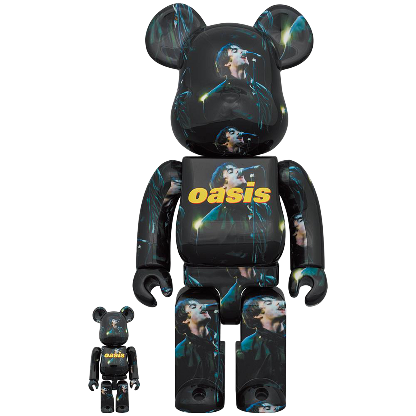 BE@RBRICK OASIS KNEBWORTH 1996 100％ & 400％ (Liam Gallagher)