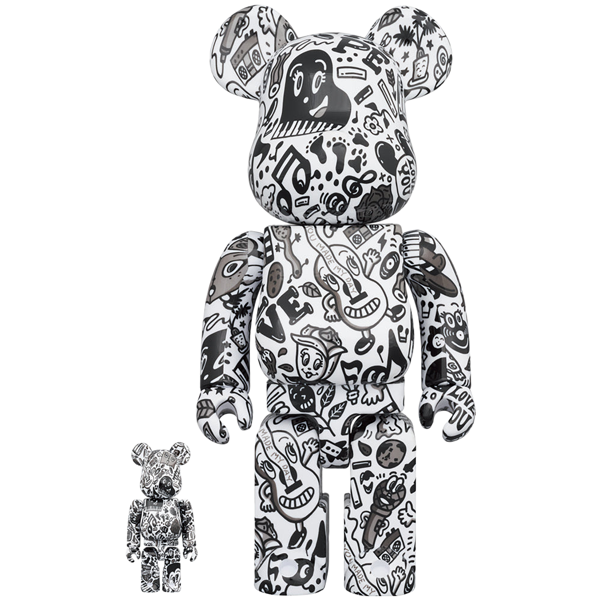 BE@RBRICK Chocomoo 100％ & 400％