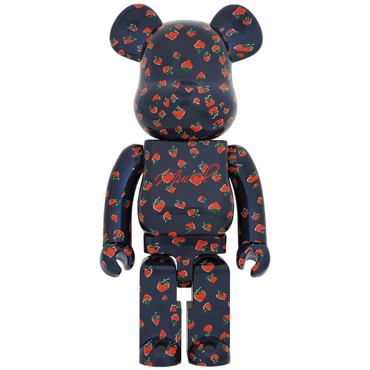 BE@RBRICK MUVEIL "Strawberry Pattern" 1000％