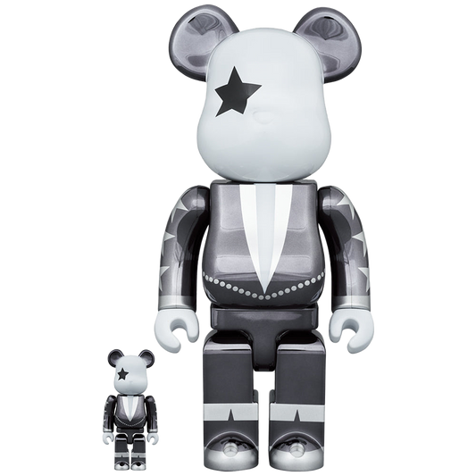 BE@RBRICK KISS STAR 儿童铬版 Ver.100% & 400%