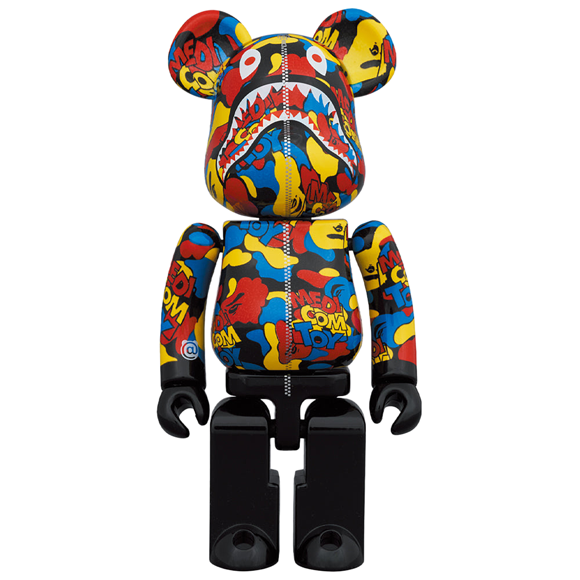 BE@RBRICK Superalloy MEDICOM TOY CAMO SHARK