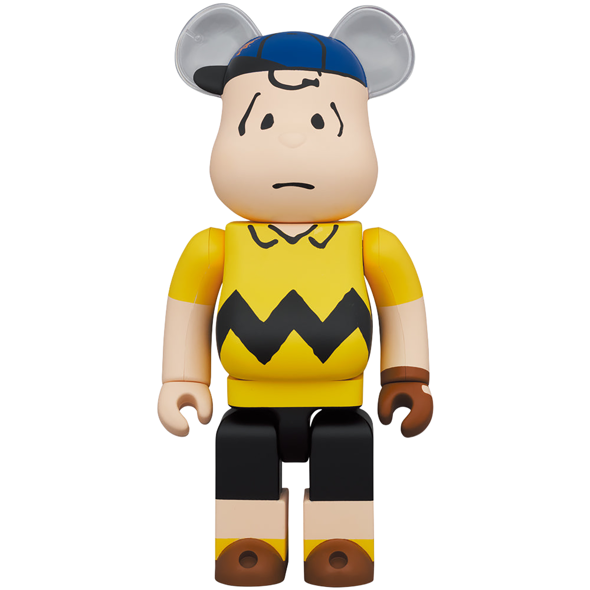 MLB × PEANUTS BE@RBRICK Charlie Brown (NEW YORK METS) 1000％《2023年11月発売・発送予定 受注期間は6月10日まで》