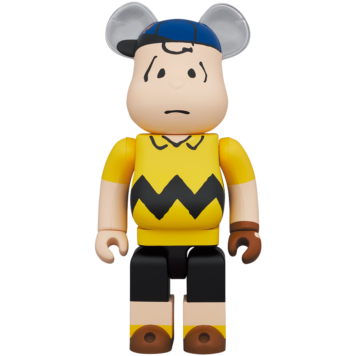 MLB × PEANUTS BE@RBRICK Charlie Brown (NEW YORK METS) 1000％《2023年11月発売・発送予定 受注期間は6月10日まで》