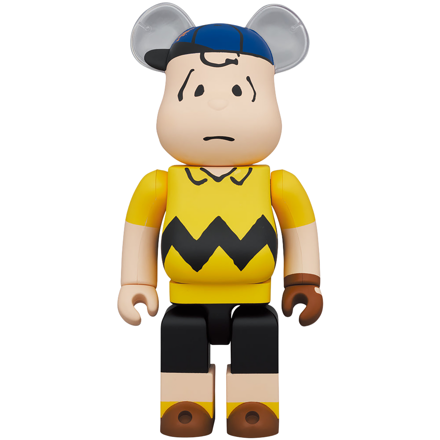 MLB × PEANUTS BE@RBRICK Charlie Brown (NEW YORK METS) 1000％《2023年11月発売・発送予定 受注期間は6月10日まで》