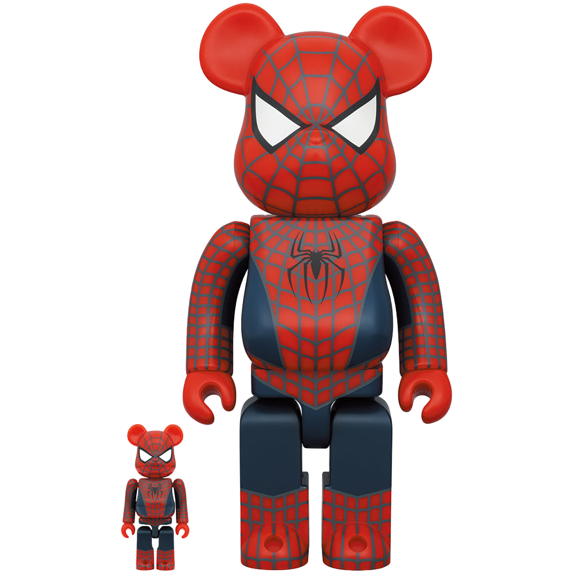 BE@RBRICK FRIENDLY NEIGHBORHOOD SPIDER-MAN 100％ & 400％