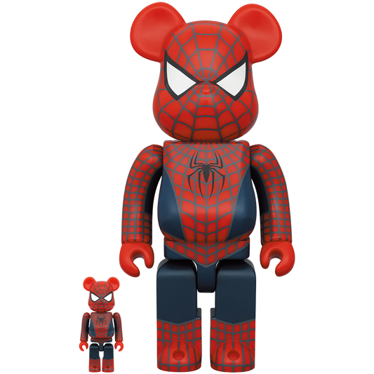 BE@RBRICK 友好邻居蜘蛛侠 100% 和 400%
