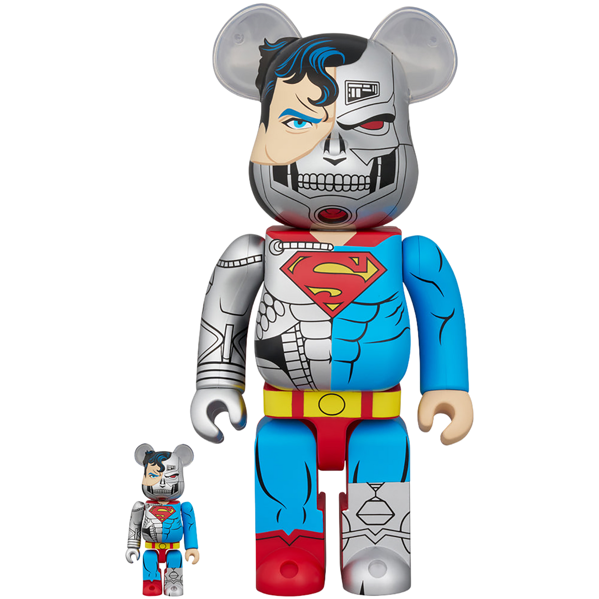 BE@RBRICK CYBORG SUPERMAN 100％ & 400％《Planned to be shipped in late November 2025 / Order period is until May 10》