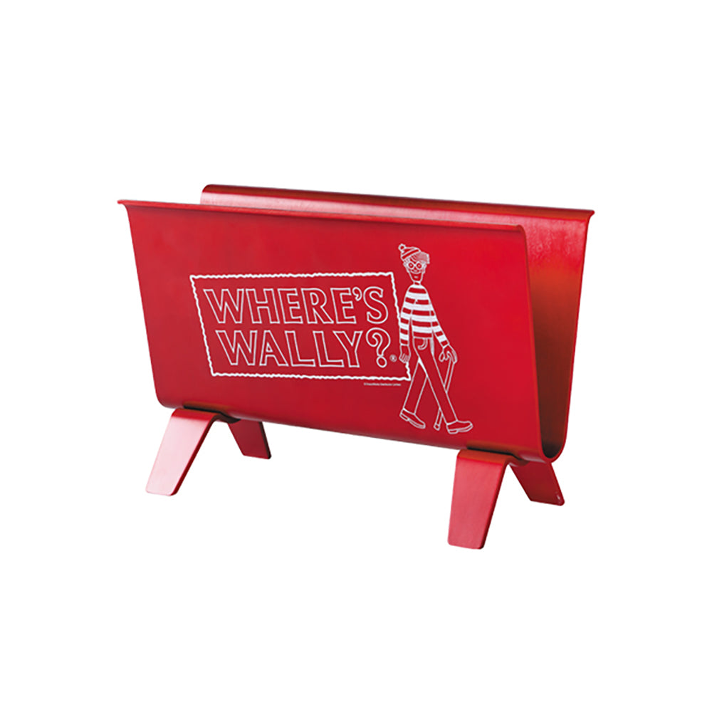 MLE ウォーリーをさがせ！ シリーズ MAGAZINE RACK × SAITO WOOD_0