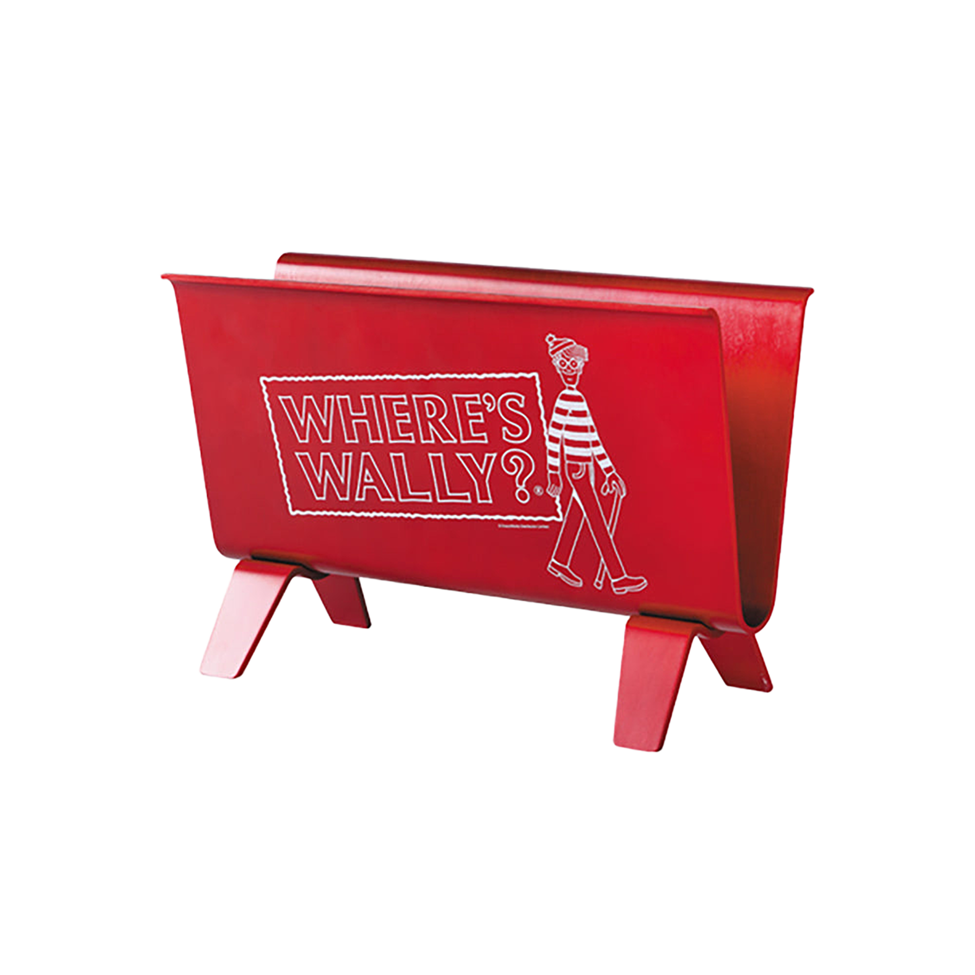 MLE ウォーリーをさがせ！ シリーズ MAGAZINE RACK × SAITO WOOD