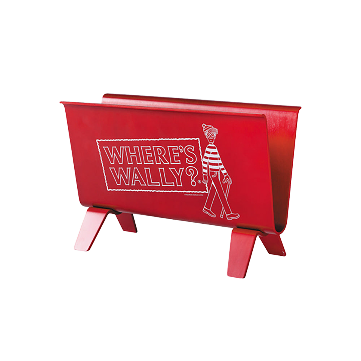 MLE ウォーリーをさがせ！ シリーズ MAGAZINE RACK × SAITO WOOD