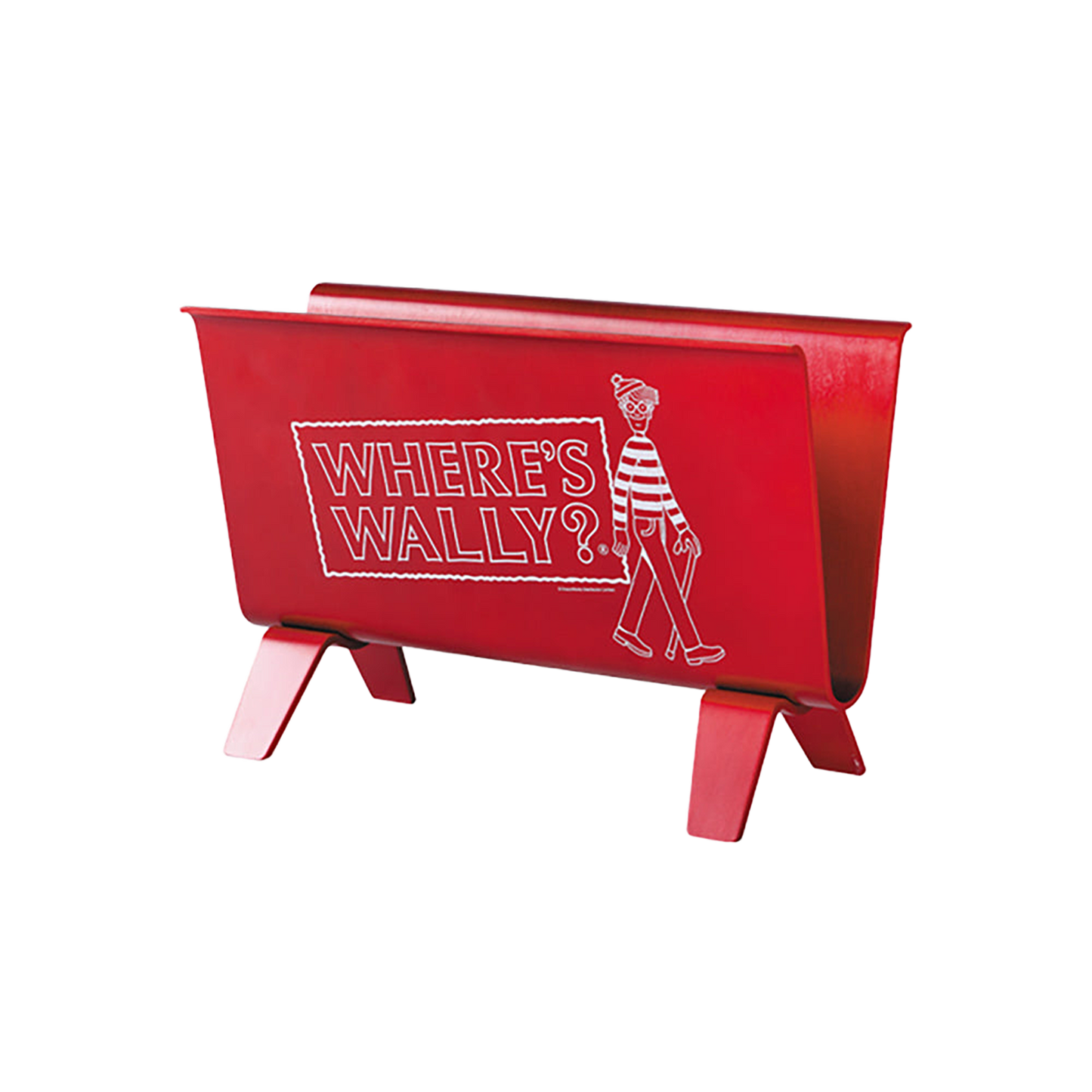 MLE ウォーリーをさがせ！ シリーズ MAGAZINE RACK × SAITO WOOD